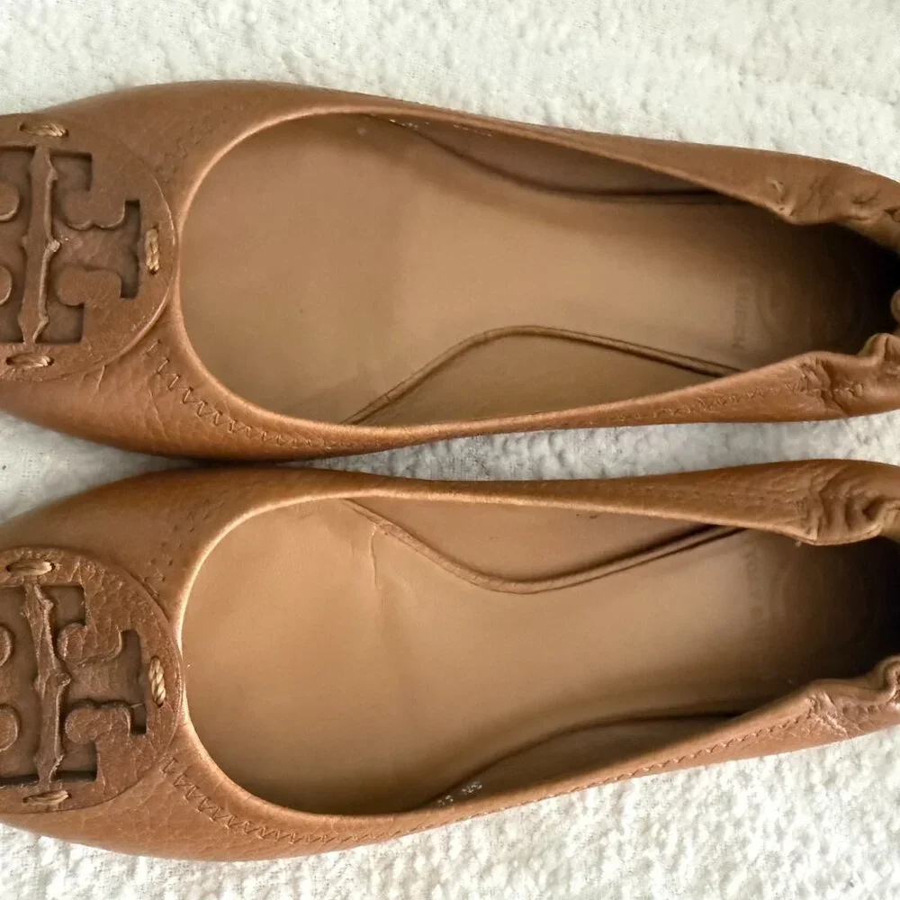 Tory Burch Women's Minnie Travel Ballet Flats - Picture 9 of 9